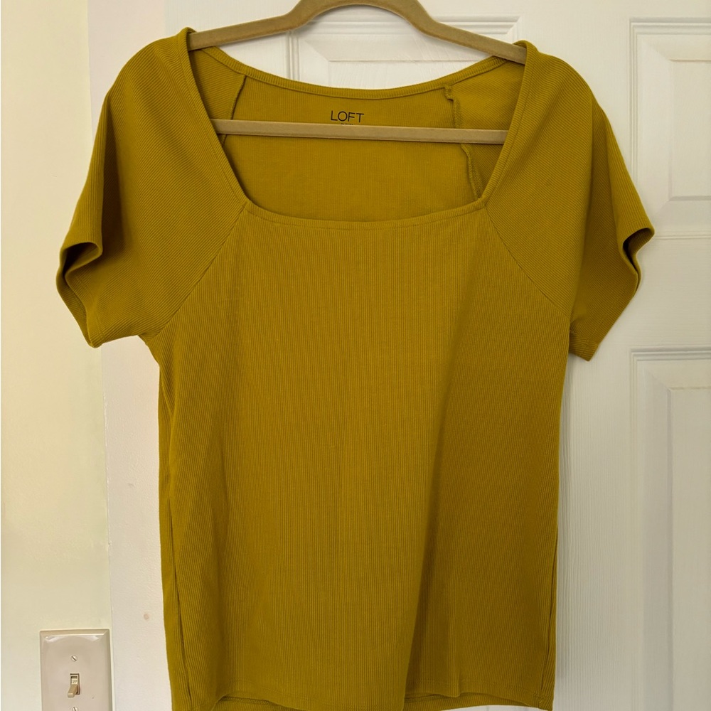 LOFT ribbed shirt
